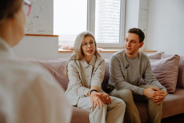Couple in counselling